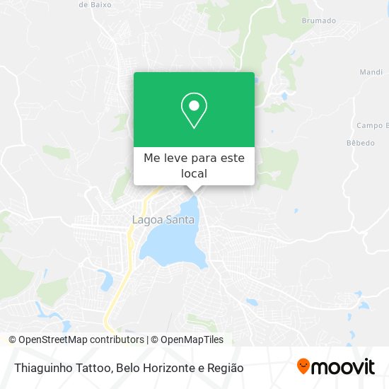 Thiaguinho Tattoo mapa
