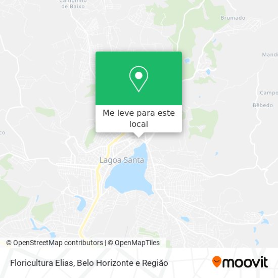 Floricultura Elias mapa