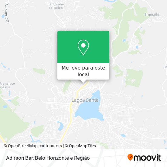 Adirson Bar mapa