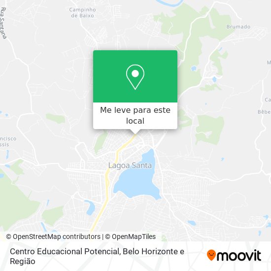 Centro Educacional Potencial mapa