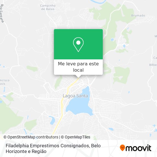 Filadelphia Emprestimos Consignados mapa