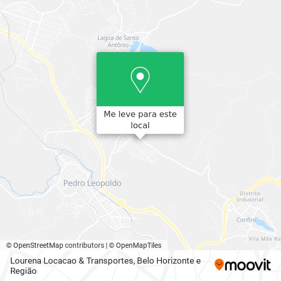 Lourena Locacao & Transportes mapa