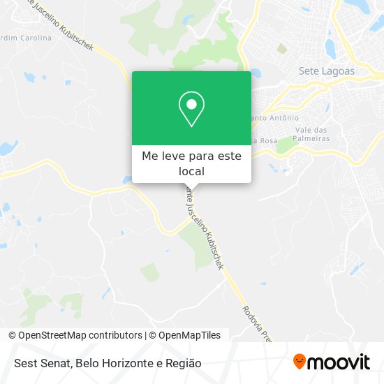 Sest Senat mapa