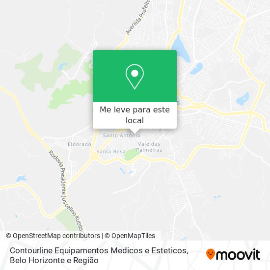 Contourline Equipamentos Medicos e Esteticos mapa