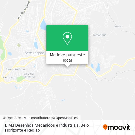 D.M.I Desenhos Mecanicos e Industriais mapa