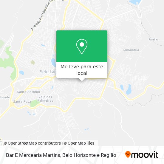 Bar E Mercearia Martins mapa