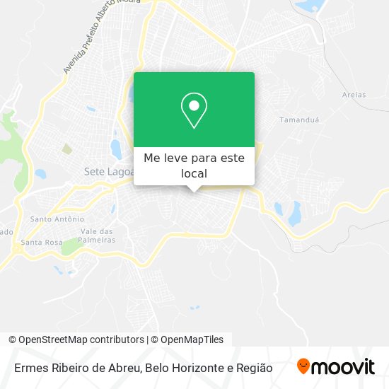Ermes Ribeiro de Abreu mapa