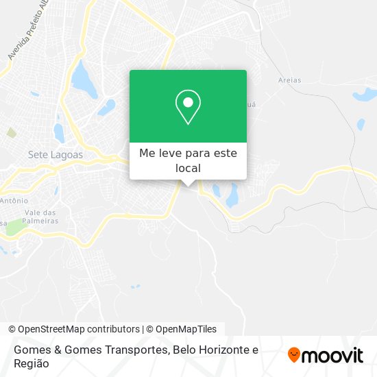 Gomes & Gomes Transportes mapa
