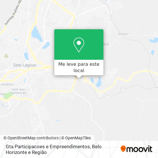 Gta Participacoes e Empreendimentos mapa