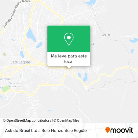 Ask do Brasil Ltda mapa