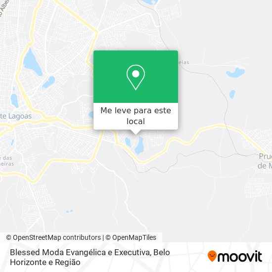 Blessed Moda Evangélica e Executiva mapa