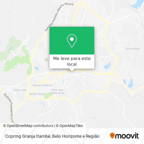 Ccprmg Granja Itambé mapa