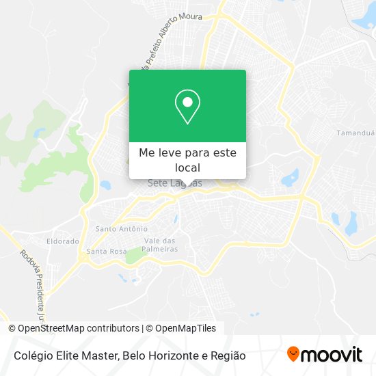 Colégio Elite Master mapa