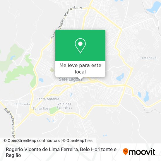 Rogerio Vicente de Lima Ferreira mapa