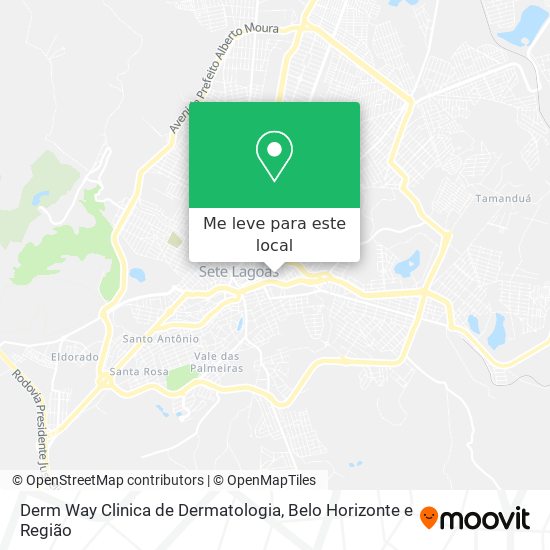 Derm Way Clinica de Dermatologia mapa