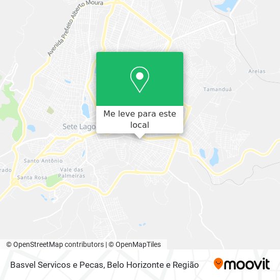 Basvel Servicos e Pecas mapa