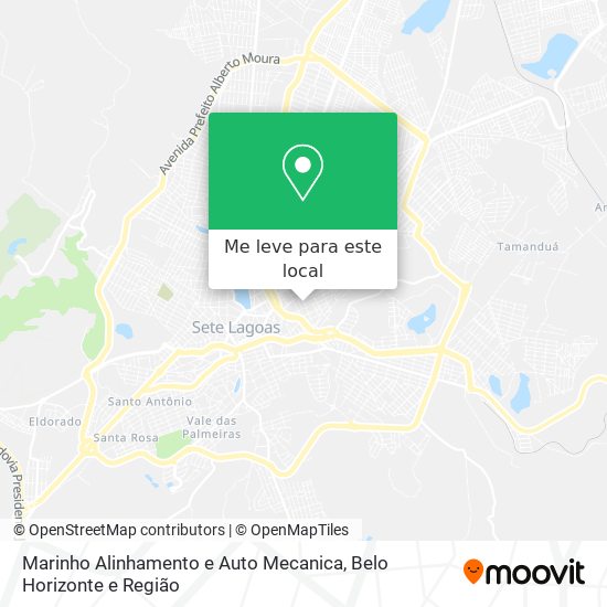 Marinho Alinhamento e Auto Mecanica mapa