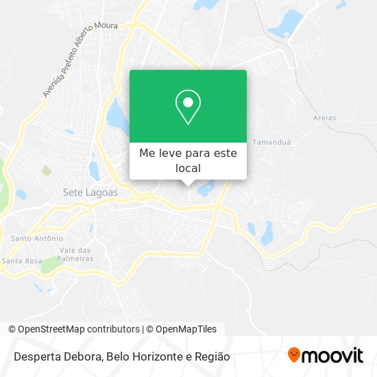 Desperta Debora mapa