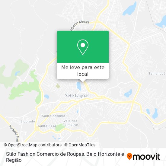 Stilo Fashion Comercio de Roupas mapa