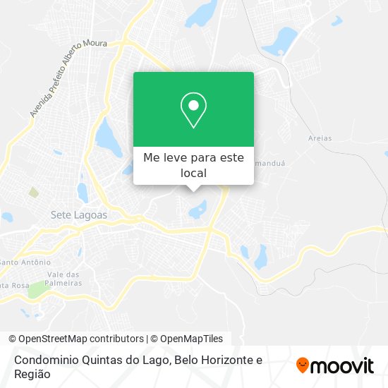 Condominio Quintas do Lago mapa