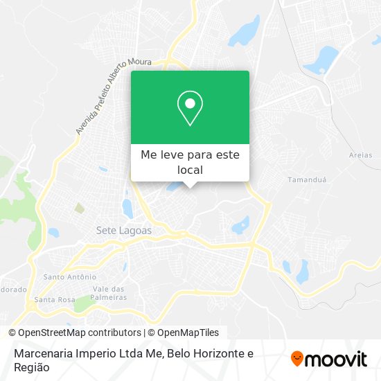 Marcenaria Imperio Ltda Me mapa