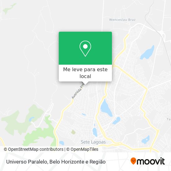Universo Paralelo mapa
