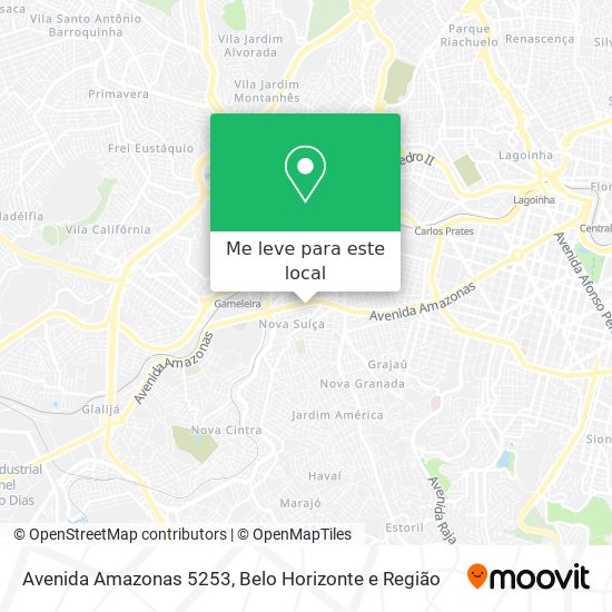Avenida Amazonas 5253 mapa