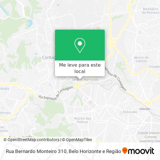 Rua Bernardo Monteiro 310 mapa