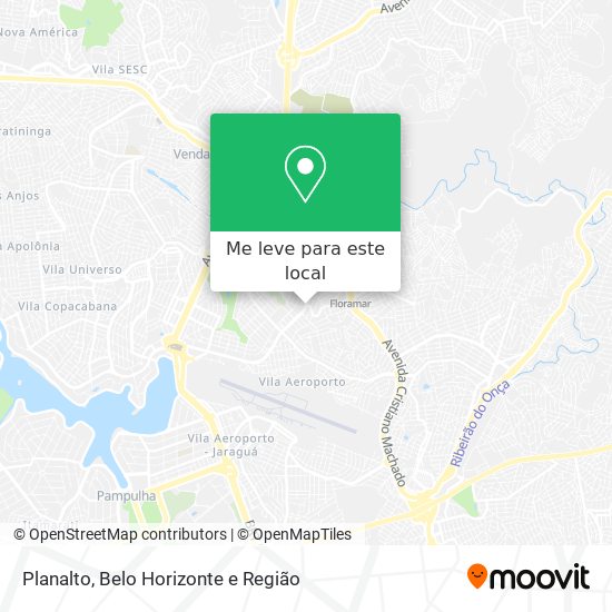 Planalto mapa