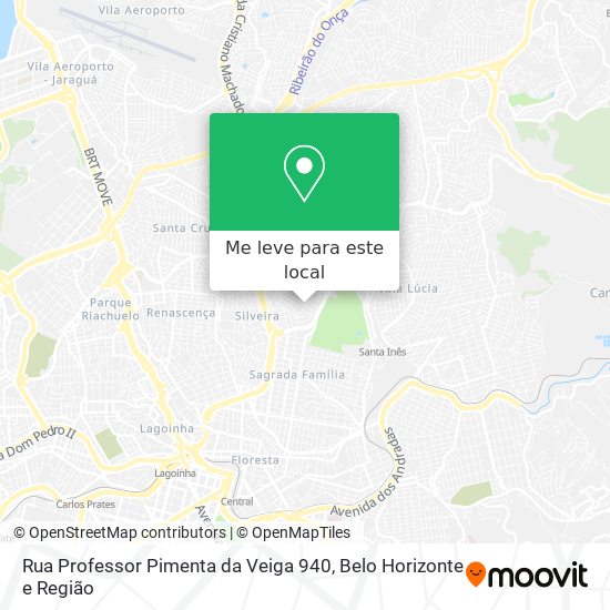 Rua Professor Pimenta da Veiga 940 mapa