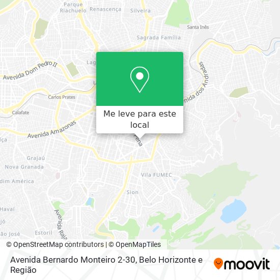 Avenida Bernardo Monteiro 2-30 mapa