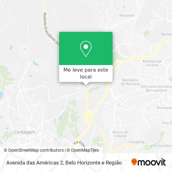 Avenida das Américas 2 mapa