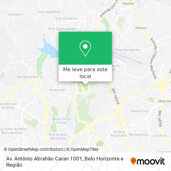 Av. Antônio Abrahão Caran 1001 mapa