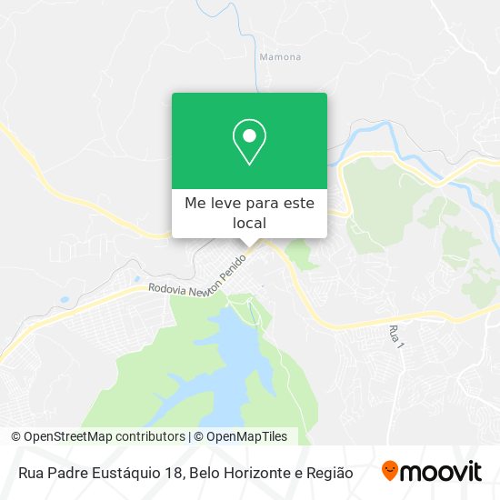 Rua Padre Eustáquio 18 mapa
