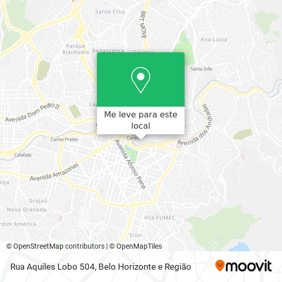 Rua Aquiles Lobo 504 mapa