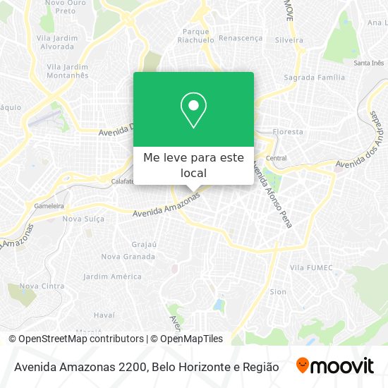 Avenida Amazonas 2200 mapa