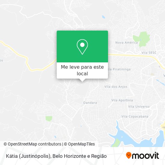 Kátia (Justinópolis) mapa