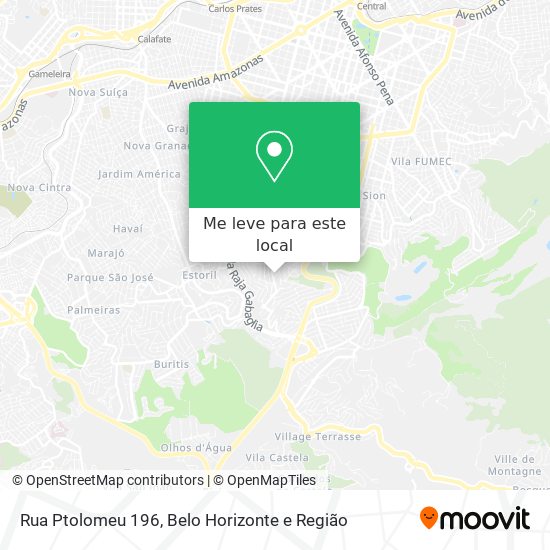 Rua Ptolomeu 196 mapa