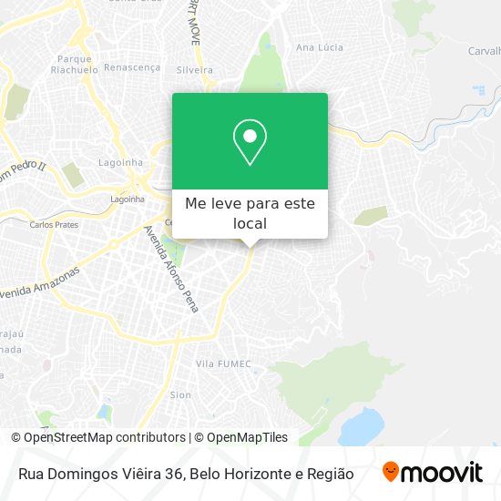 Rua Domingos Viêira 36 mapa