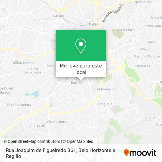 Rua Joaquim de Figueiredo 361 mapa