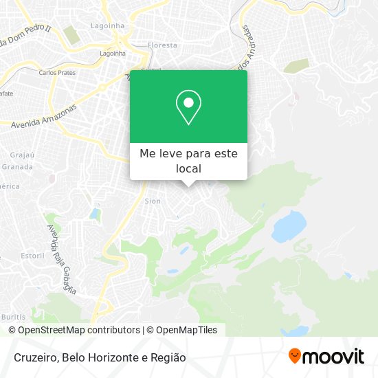 Cruzeiro mapa