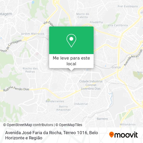 Avenida José Faria da Rocha, Térreo 1016 mapa
