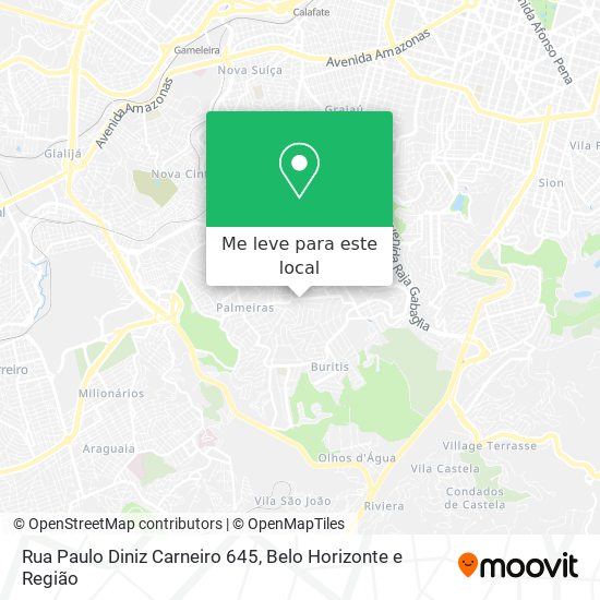 Rua Paulo Diniz Carneiro 645 mapa