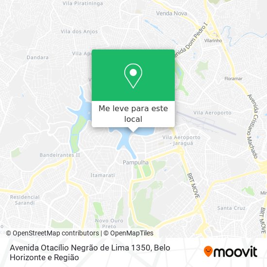 Avenida Otacílio Negrão de Lima 1350 mapa
