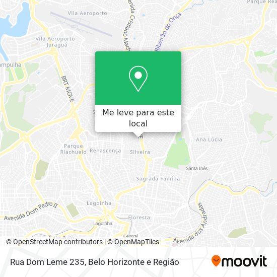 Rua Dom Leme 235 mapa
