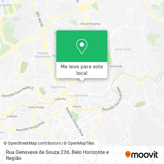 Rua Genoveva de Souza 236 mapa