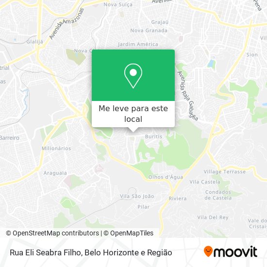 Rua Eli Seabra Filho mapa