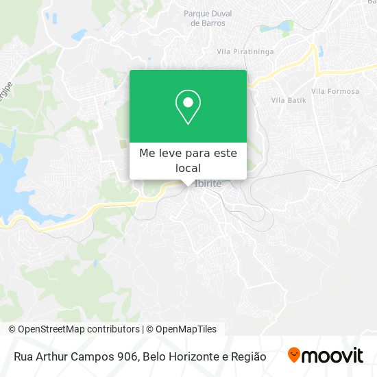 Rua Arthur Campos 906 mapa