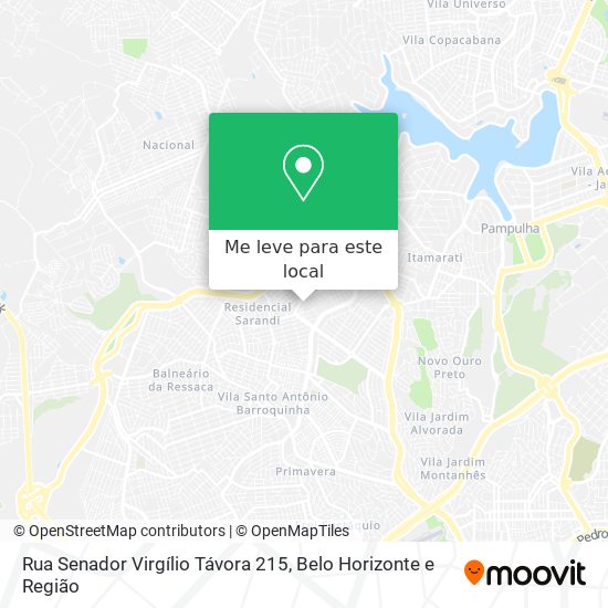 Rua Senador Virgílio Távora 215 mapa