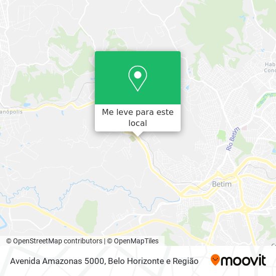 Avenida Amazonas 5000 mapa